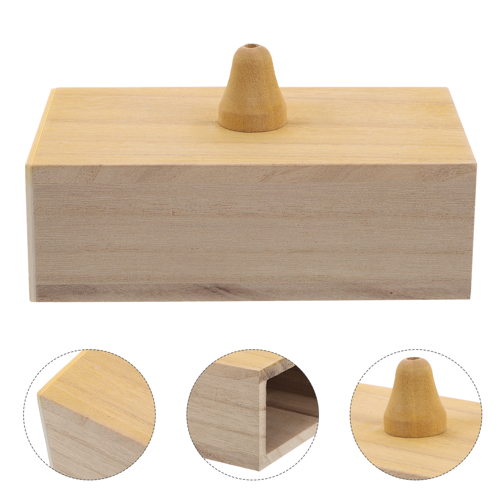 Spa Wellness Usa - กล่องเสียงสะท้อนเสียงแบบส้อมเสียง ขนาด 5.8x3.5x2.8 นิ้ว อุปกรณ์เพื่อสุขภาพ กล่องบำบัดด้วยเสียง